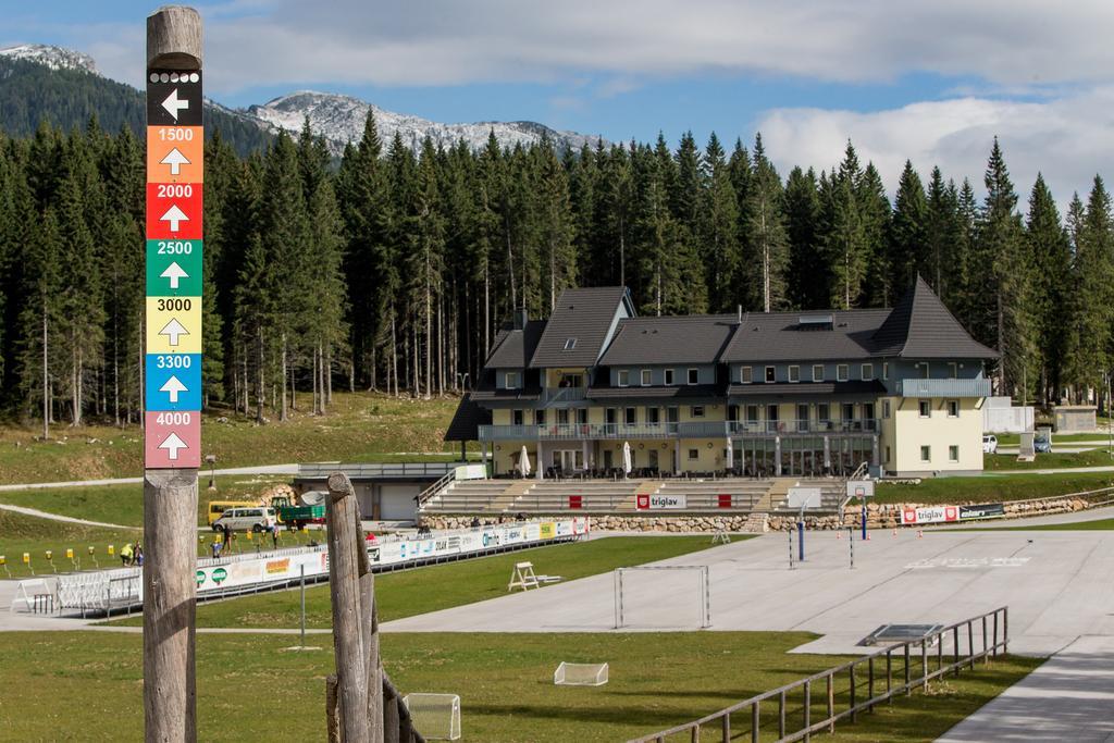Hotel Center Pokljuka Goreljek Bagian luar foto