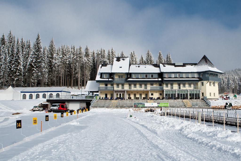 Hotel Center Pokljuka Goreljek Bagian luar foto